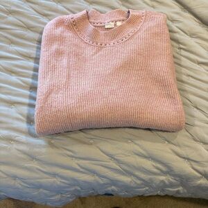 GAP Blush Crew Neck Sweater